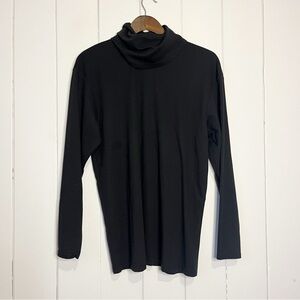 Linda Lundstrom Black Turtle Neck Top.